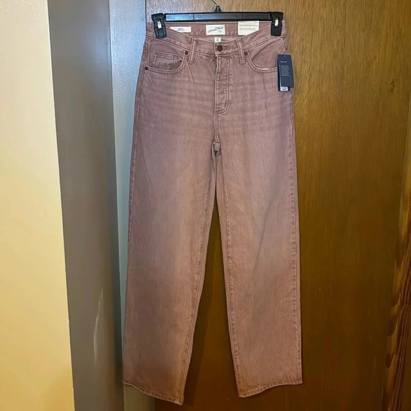 Universal Thread Denim - Universal Thread 90s Baggy Relaxed Hip & Thigh Bagggy Leg Pink Size 0 NWT